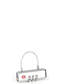 Horizontal TSA cable lock