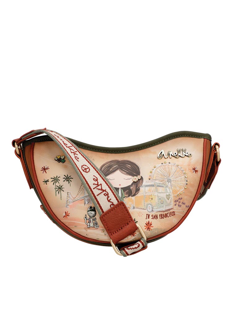 Anekke Peace and Love Oval Bag