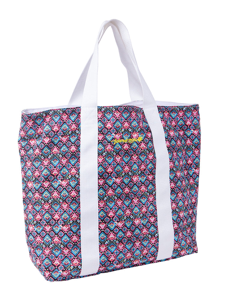 Island Style Aztec Printed Shopper