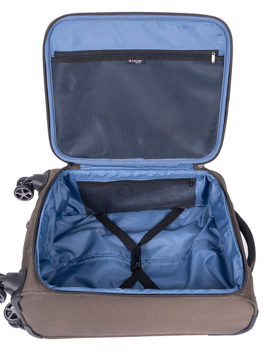 Cellini Megapak Carry-on 4-Wheel Trolley Case