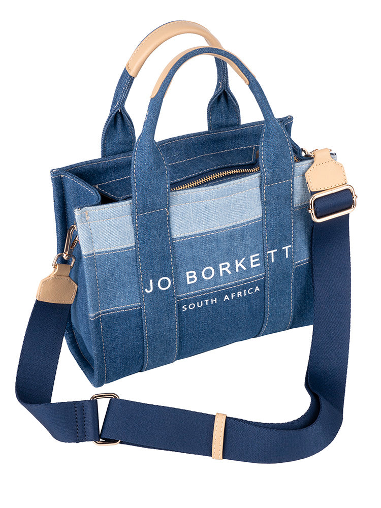 Jo Borkett Denim Medium Shopper