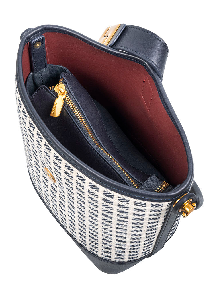 Jo Borkett Jacquard Bucket Bag