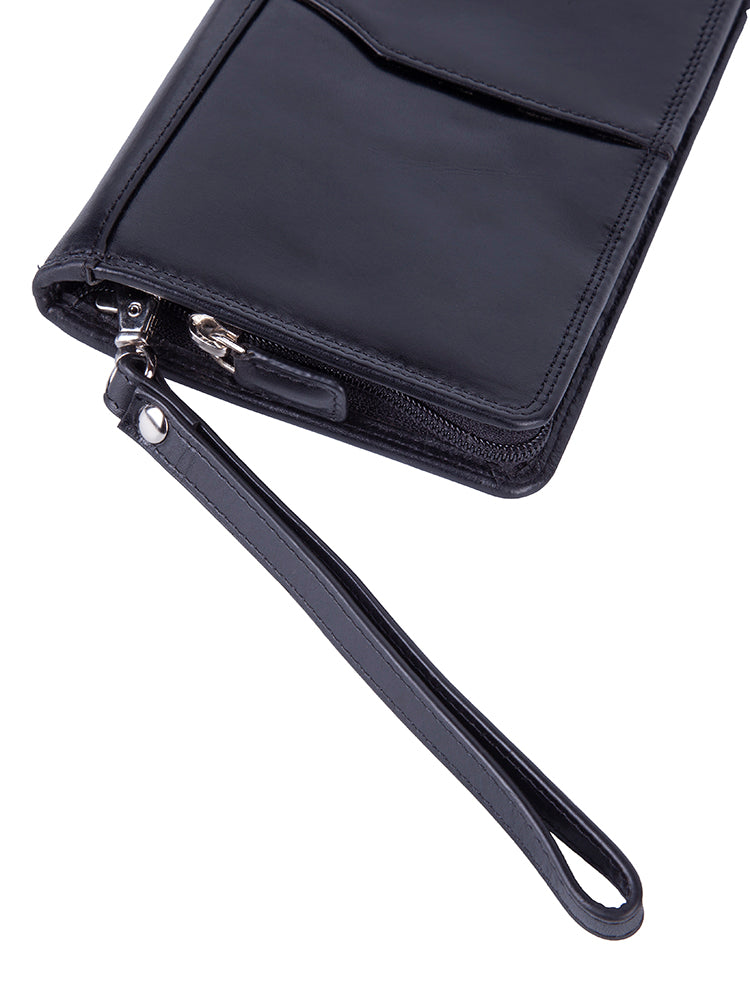 Polo Kenya Single Zip Travel Wallet