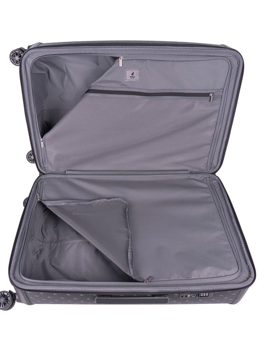 Polo Double Pack Large 4 Wheel Trolley Case