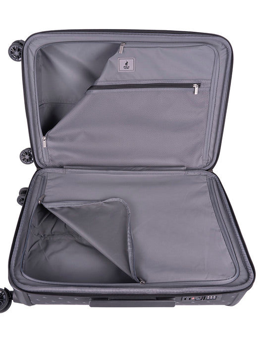 Polo Double Pack Medium 4 Wheel Trolley Case