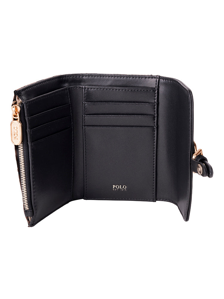 Polo Premier Compact Trifold Clutch