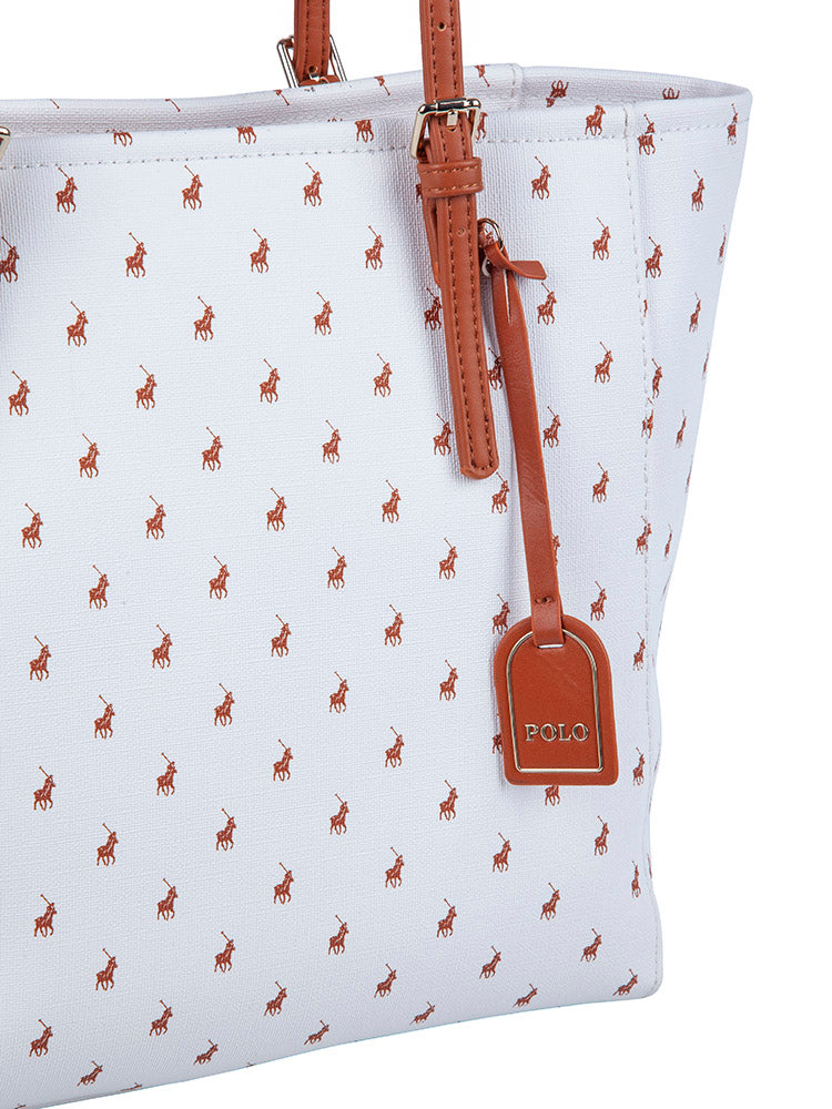 Polo Iconic Tote - White