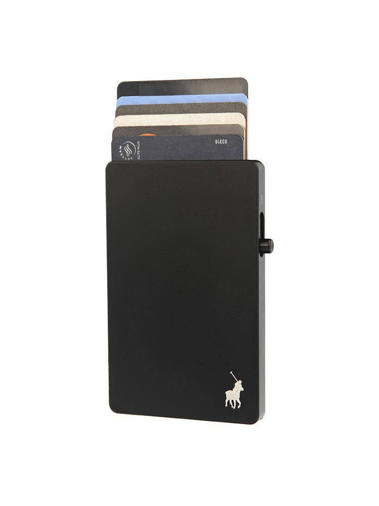 Polo Pop-Up Aluminum Card Holder Wallet