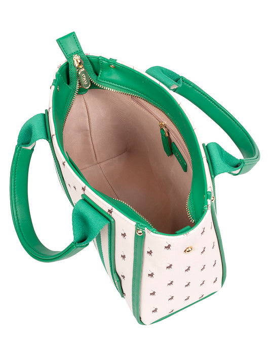 Polo Sicily Small Crossbody Shopper - Green
