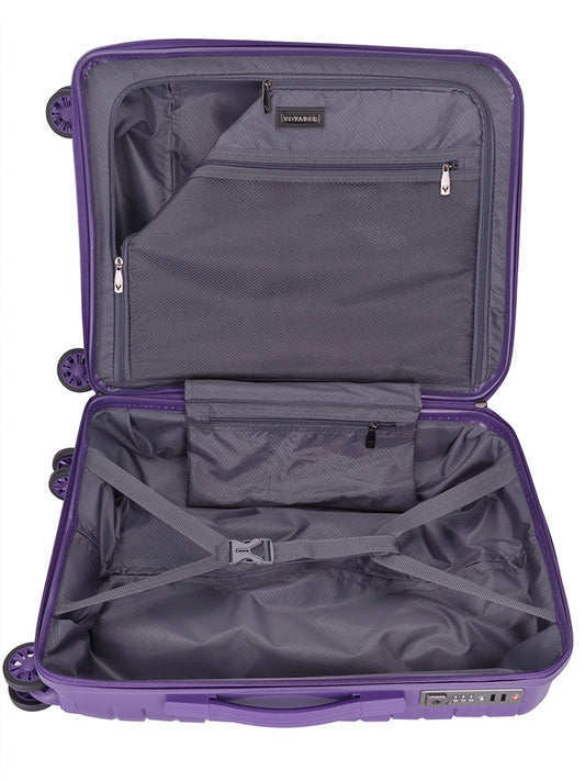 Voyager Cabana 4 Wheel Carry On Trolley Case