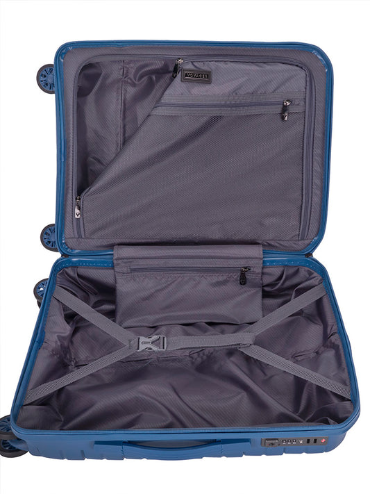 Voyager Cabana 4 Wheel Carry On Trolley Case
