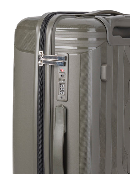 Voyager Trunk Carry On 4 Wheel Trolley Case
