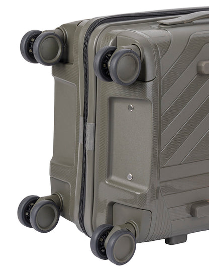 Voyager Trunk Carry On 4 Wheel Trolley Case