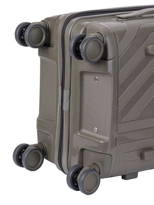 Voyager Trunk Carry On 4 Wheel Trolley Case