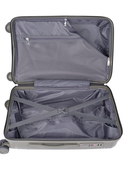 Voyager Trunk Carry On 4 Wheel Trolley Case