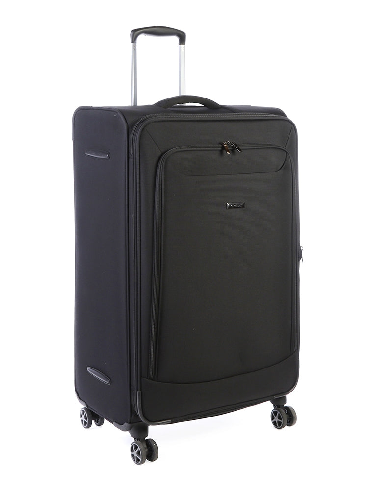 Cellini Optima Large 4 Wheel Trolley Case Black