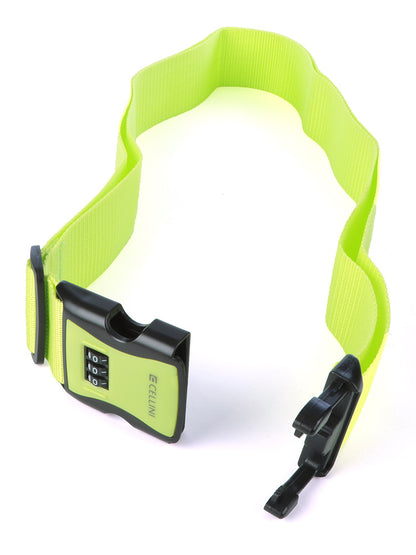 Cellini Accessories Luggage Strap Combo Lock