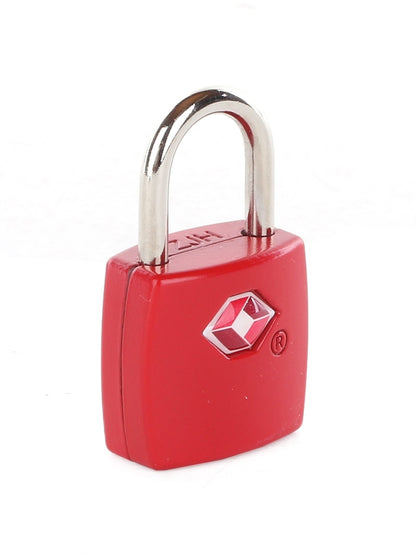 Cellini Accessories Tsa Padlock Set Red