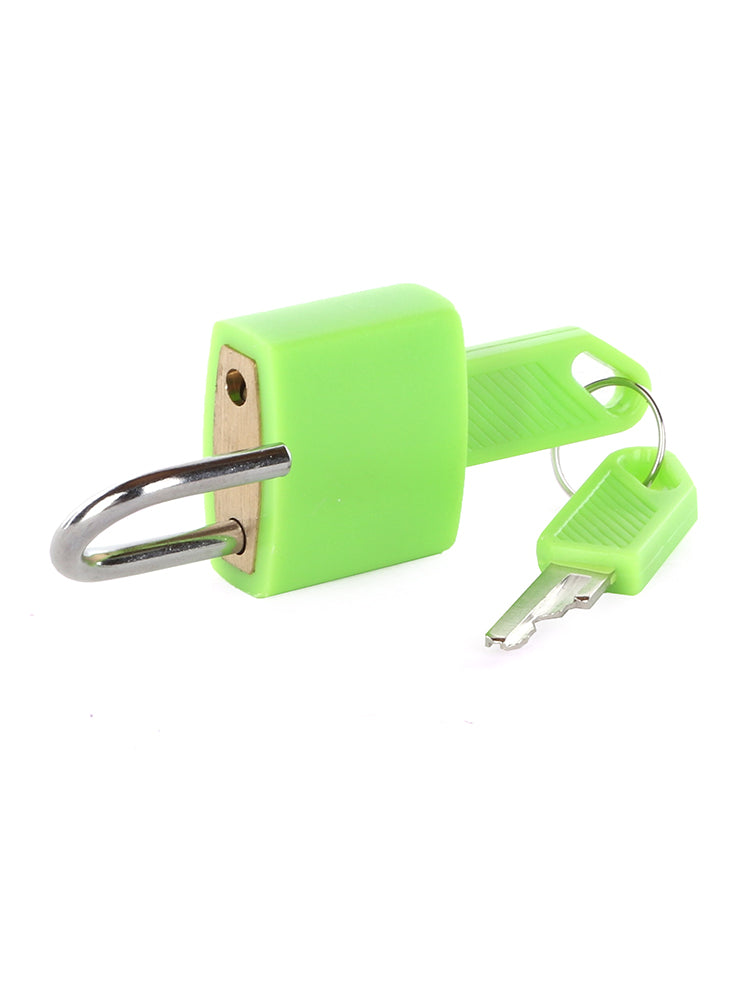 Cellini Accessories Easy Id Padlock Set Lime
