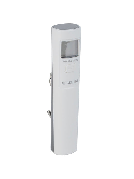 Cellini Accessories Battery Free Luggage Scale White