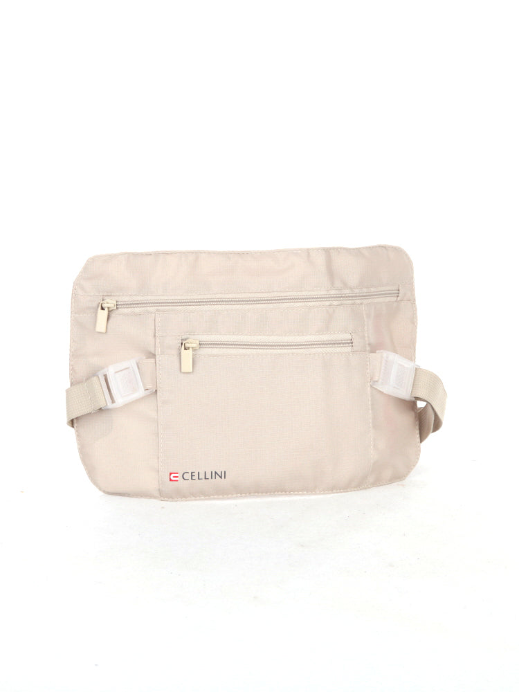 Cellini Accessories Large Security Waist Pouch Camel