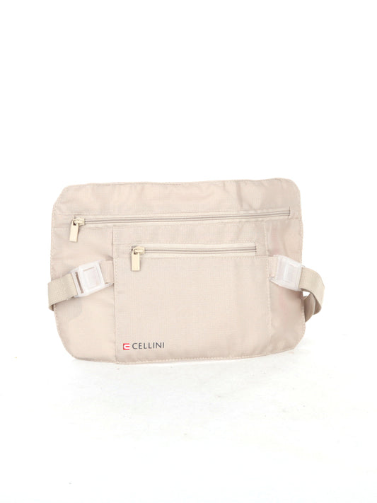 Cellini Accessories Large Security Waist Pouch Camel