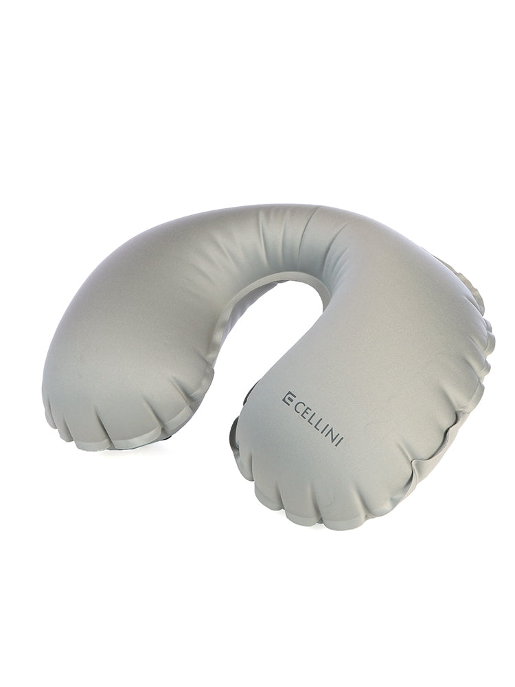 Cellini Accessories Inflatable Travel Pillow Grey