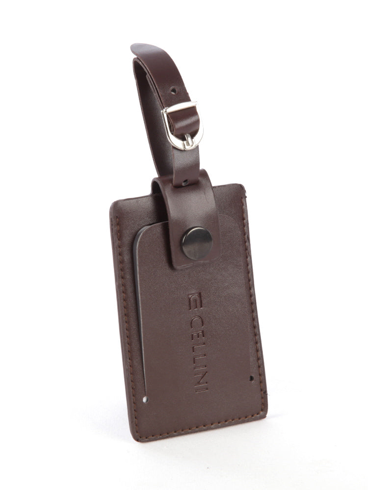 Leather Luggage Label