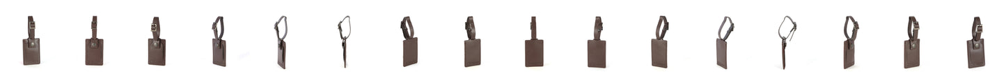 Leather Luggage Label