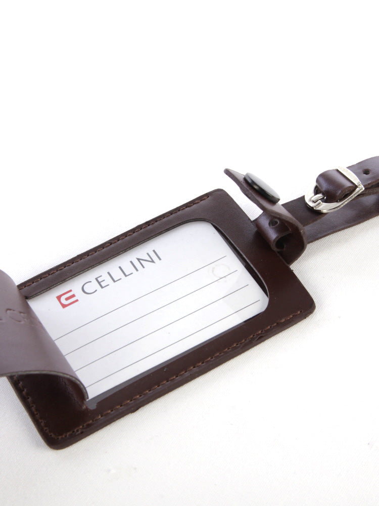 Leather Luggage Label