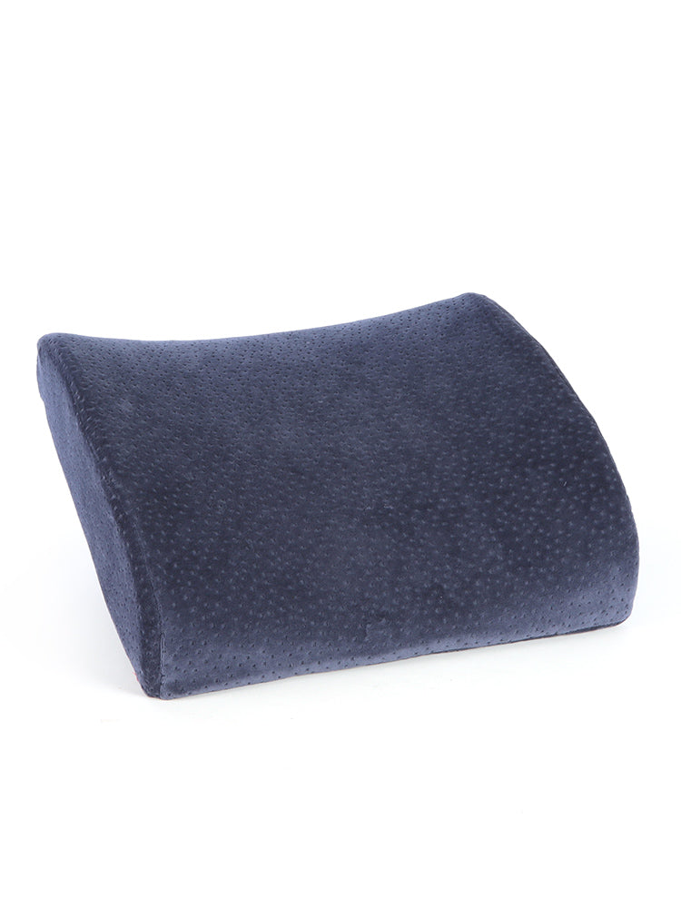 Cellini Accessories Lumbar Memory Foam Pillow Navy