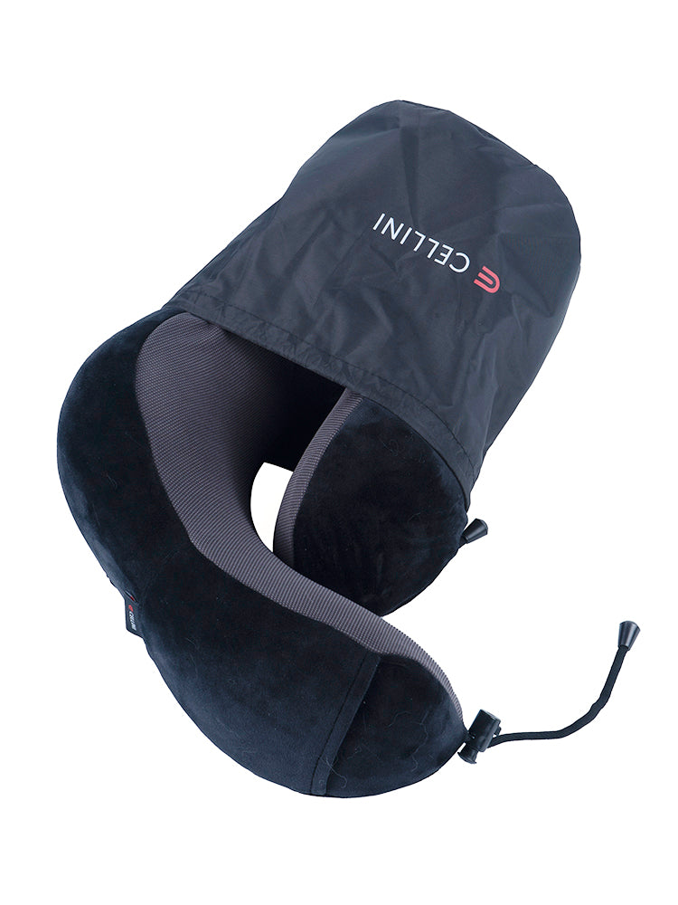 Cellini Accessories Roll-Up Memory Foam Travel Pillow