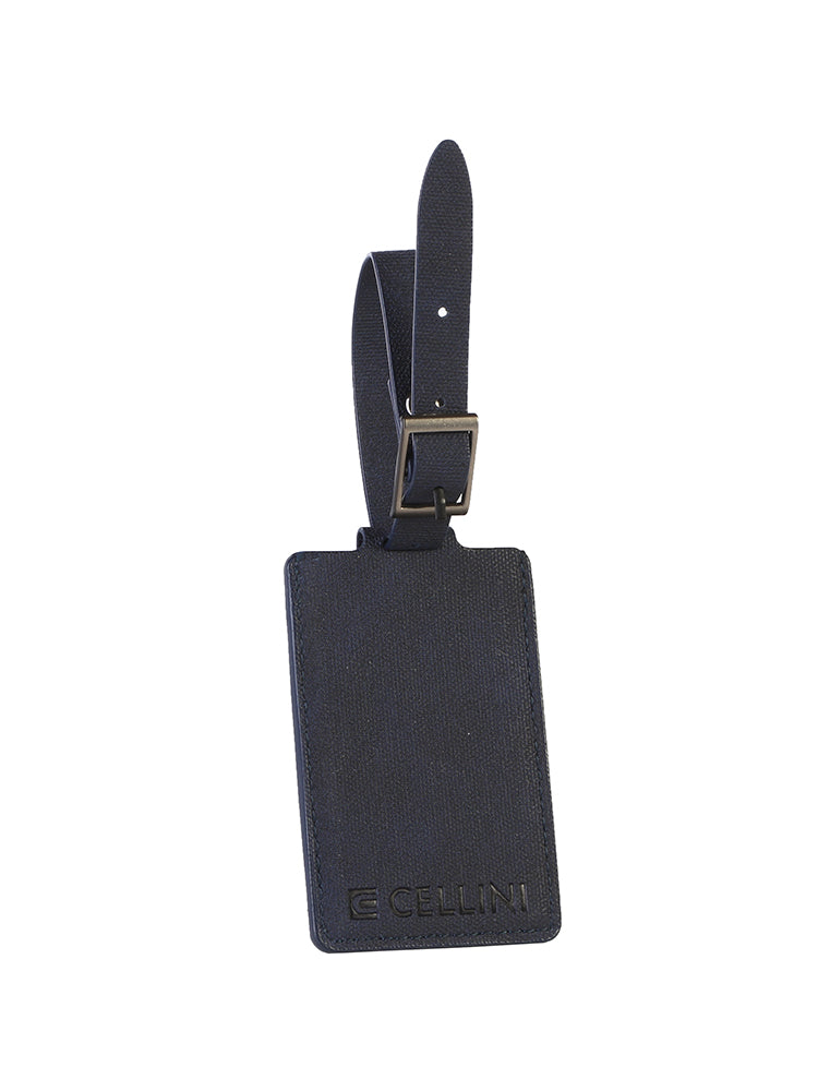 Cellini Accessories Pu Luggage Label Black