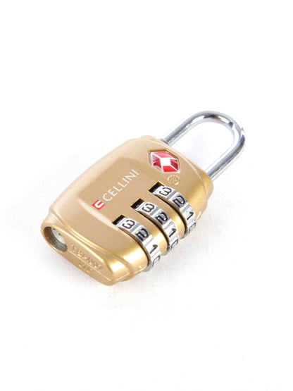 Cellini Accessories 3 Dial Tsa Lock
