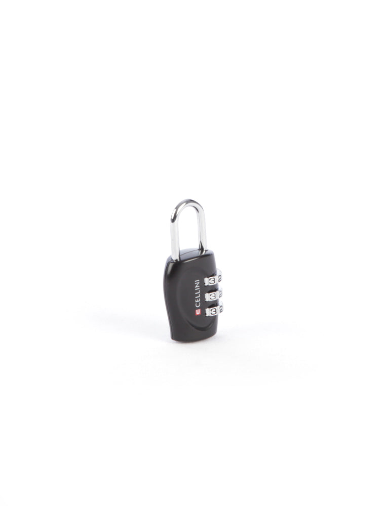 Cellini Accessories 3 Dial Combo Lock Black Black