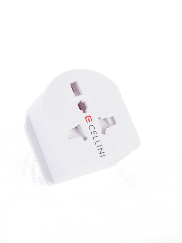 Cellini Accessories Usa/Aus Adaptor White