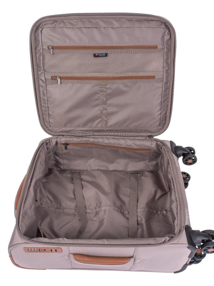 Cellini Monte Carlo 4 Wheel Medium Trolley Case