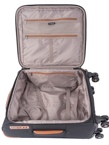 Cellini Monte Carlo 4 Wheel Carry On Trolley Case