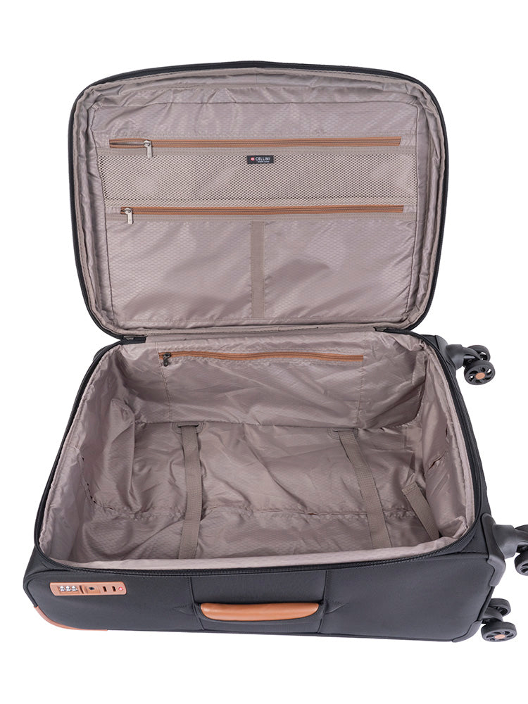 Cellini Monte Carlo 4 Wheel Medium Trolley Case