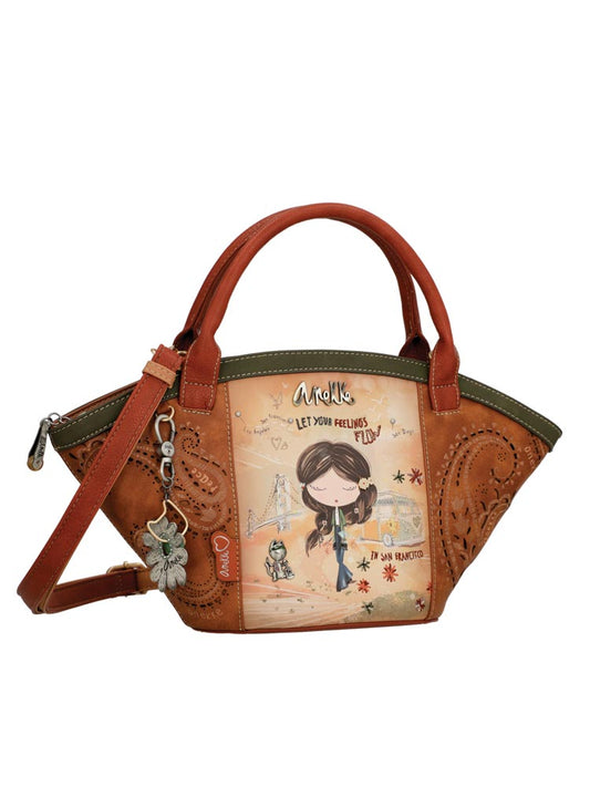 Anekke Peace and Love Basket Bag