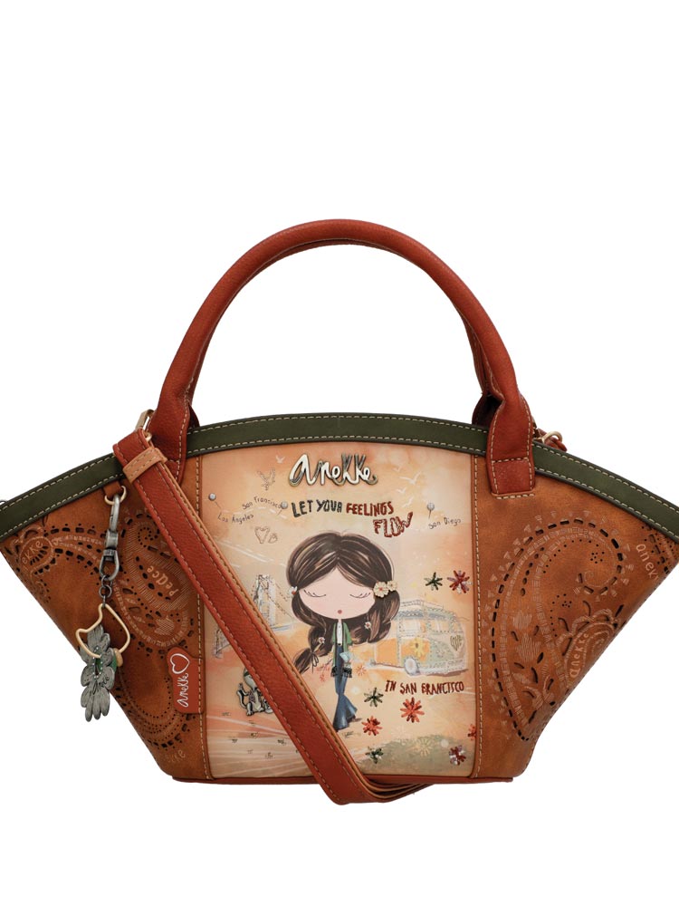 Anekke Peace and Love Basket Bag