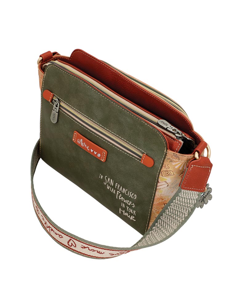 Anekke Peace and Love Crossbody Sling