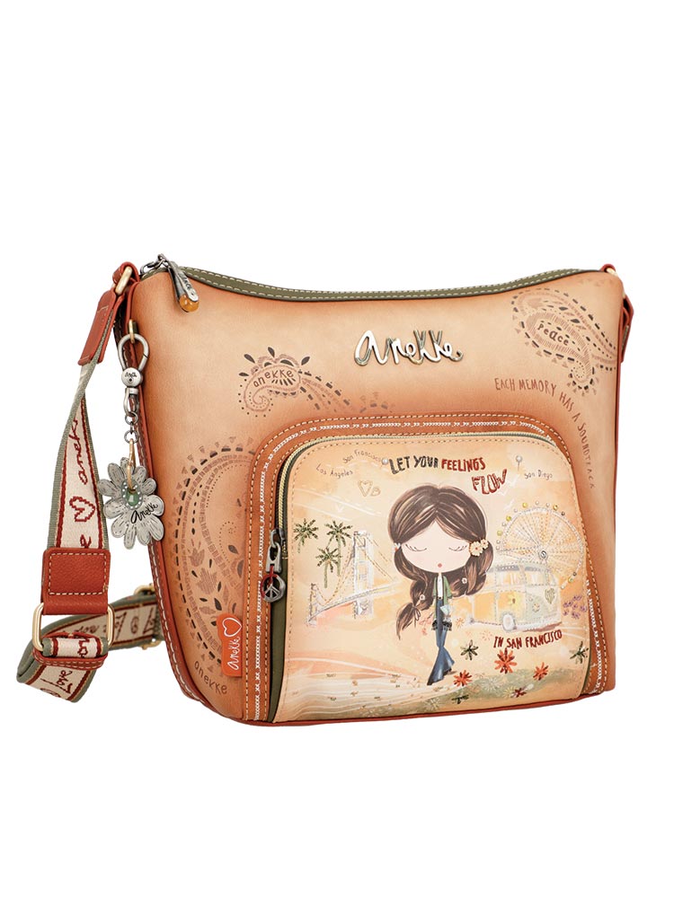 Anekke Peace and Love Crossbody Sling