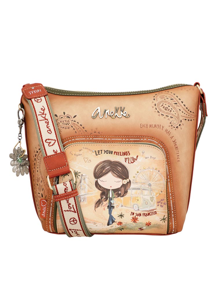 Anekke Peace and Love Crossbody Sling