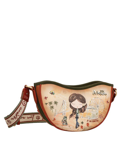 Anekke Peace and Love Oval Bag