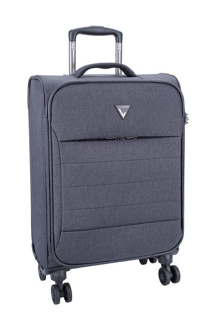 Voyager Getaway 4 Wheel Carry On Trolley Case Anthracite