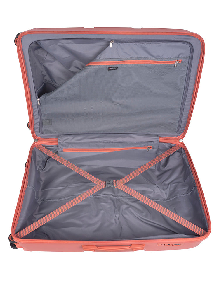Cellini Cruze Large 4 Wheel Trolley Case