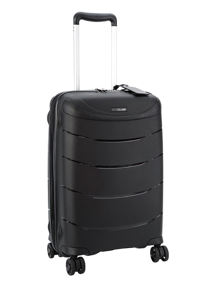 Cellini Nova 4 Wheel Carry On Trolley Case Black