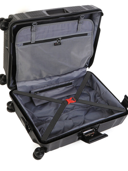 Cellini Safetech 4 Wheel Carry On Trolley