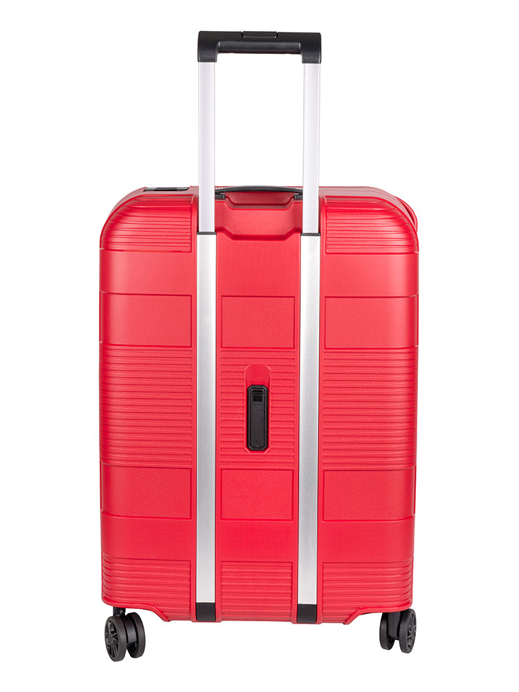 Cellini Safetech Zipperless Lock Medium 4 Wheel Trolley Case